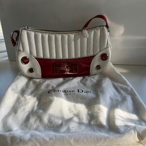 Christian Dior (?) Trailer Bag Probably Fake But Still Really Nice Purse Red Car